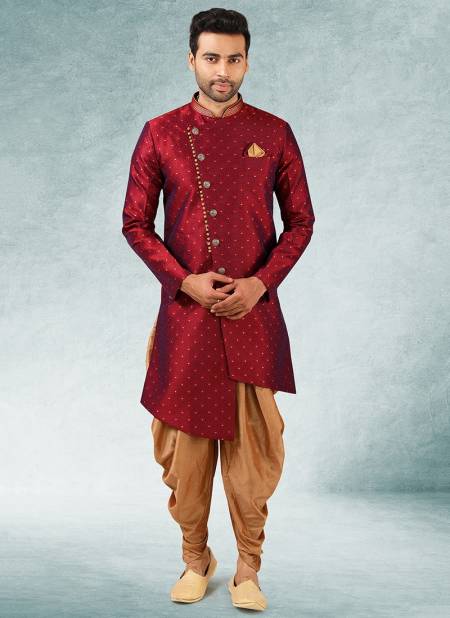 2 Tone Colour Stylish Wedding Wear Indo Western Collection 1431